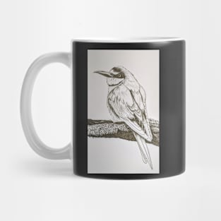 A Very Colorful Bird Mug